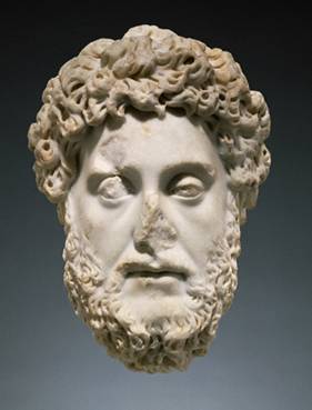 Commodus, ca. 180 CE (Roman - Type 5)  J. Paul Getty Museum, Los Angeles, CA, 83.AA.289 
